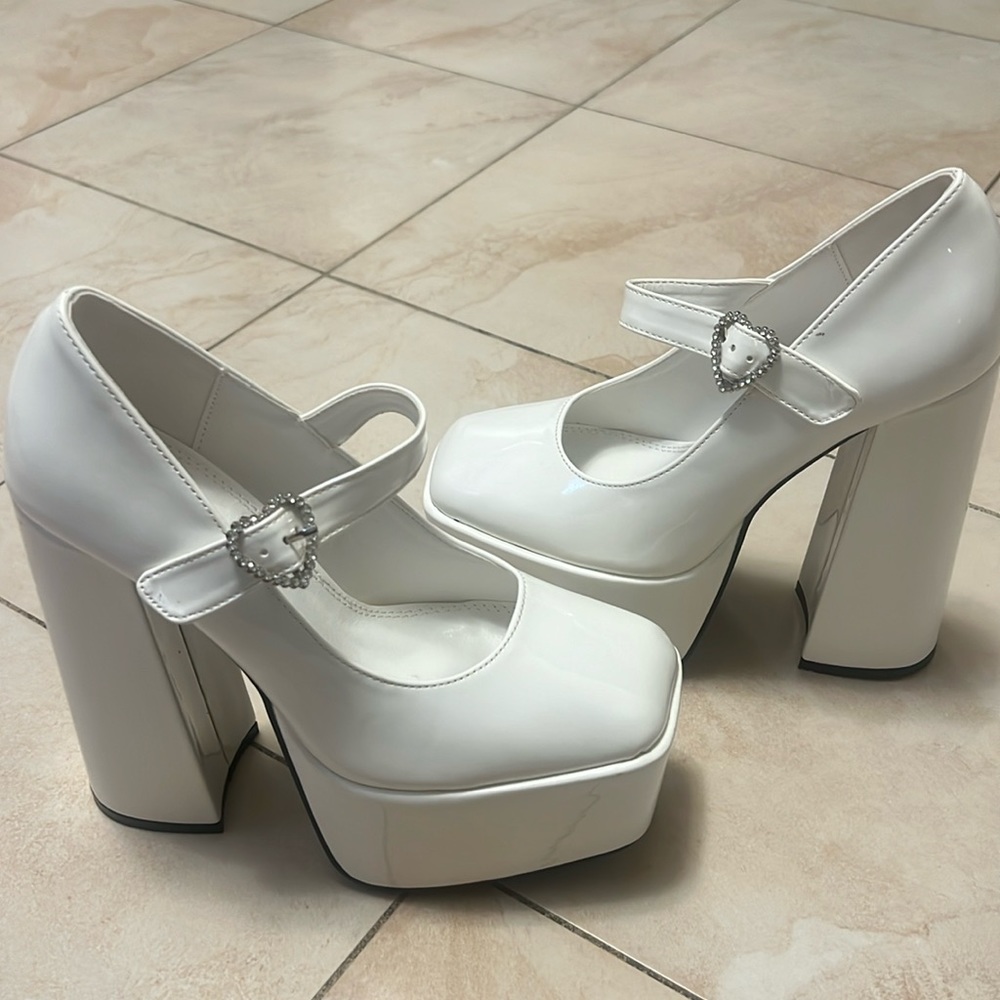 Bridal Platform Heels